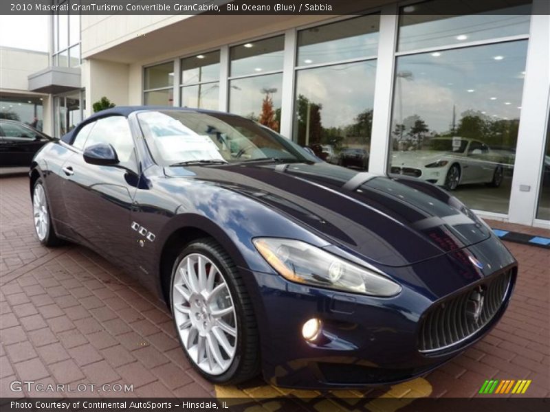 Blu Oceano (Blue) / Sabbia 2010 Maserati GranTurismo Convertible GranCabrio