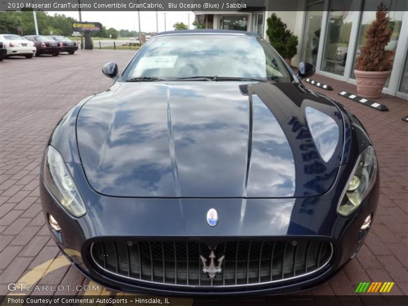 Blu Oceano (Blue) / Sabbia 2010 Maserati GranTurismo Convertible GranCabrio