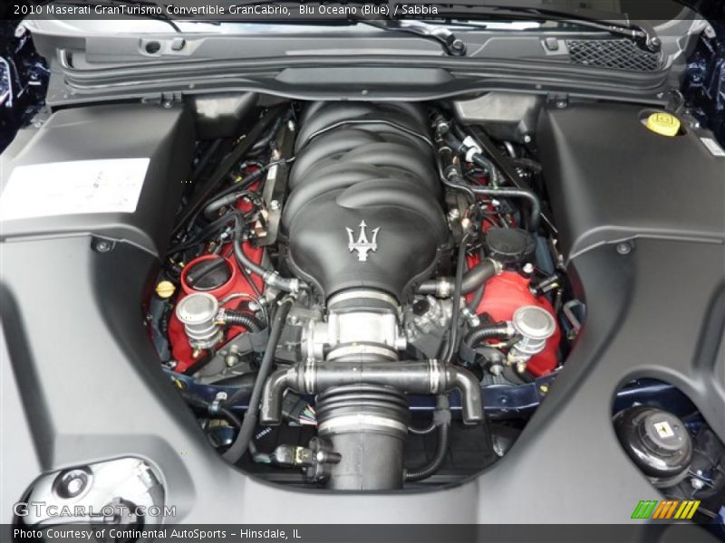  2010 GranTurismo Convertible GranCabrio Engine - 4.7 Liter DOHC 32-Valve VVT V8