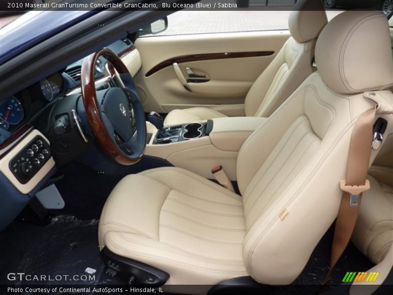  2010 GranTurismo Convertible GranCabrio Sabbia Interior