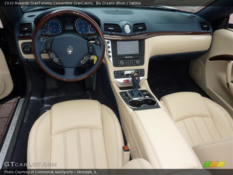  2010 GranTurismo Convertible GranCabrio Sabbia Interior