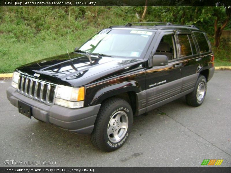 Black / Gray 1998 Jeep Grand Cherokee Laredo 4x4