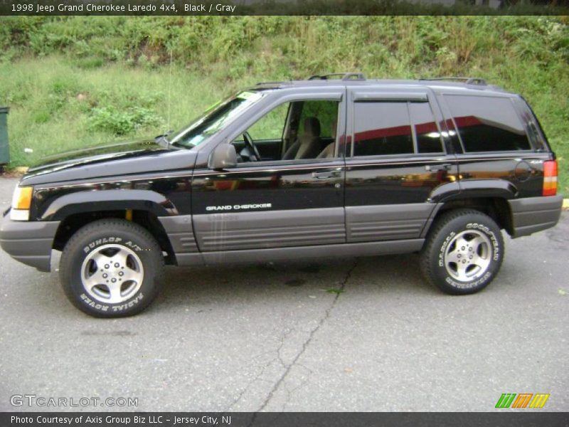 Black / Gray 1998 Jeep Grand Cherokee Laredo 4x4