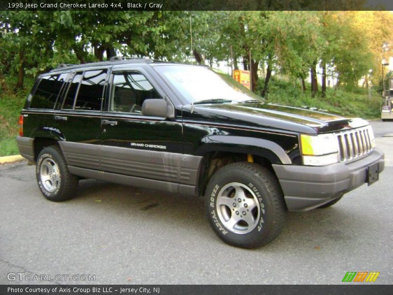Black / Gray 1998 Jeep Grand Cherokee Laredo 4x4