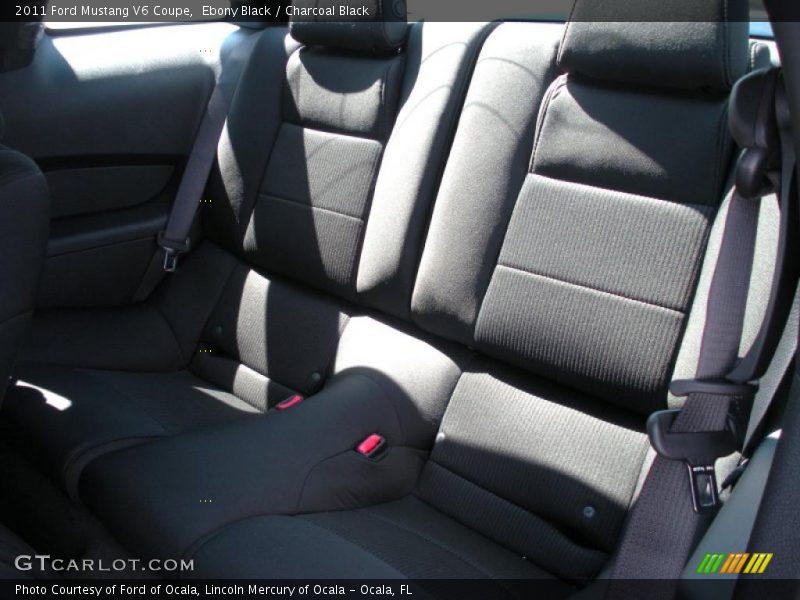 Ebony Black / Charcoal Black 2011 Ford Mustang V6 Coupe