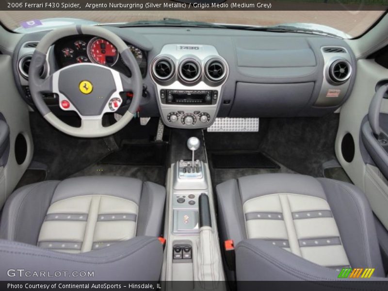  2006 F430 Spider Grigio Medio (Medium Grey) Interior