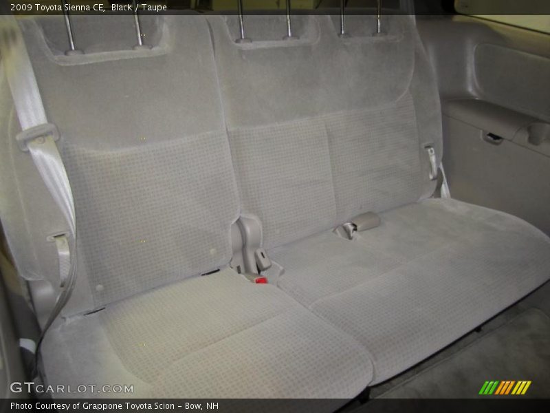 Black / Taupe 2009 Toyota Sienna CE