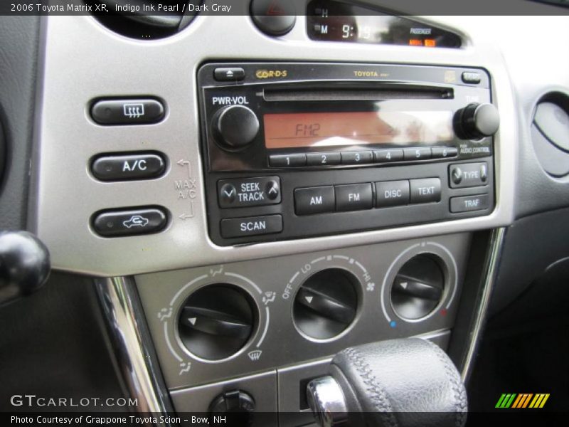 Indigo Ink Pearl / Dark Gray 2006 Toyota Matrix XR
