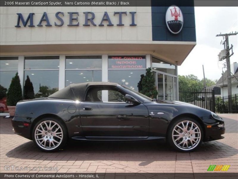 Nero Carbonio (Metallic Black) / Black 2006 Maserati GranSport Spyder