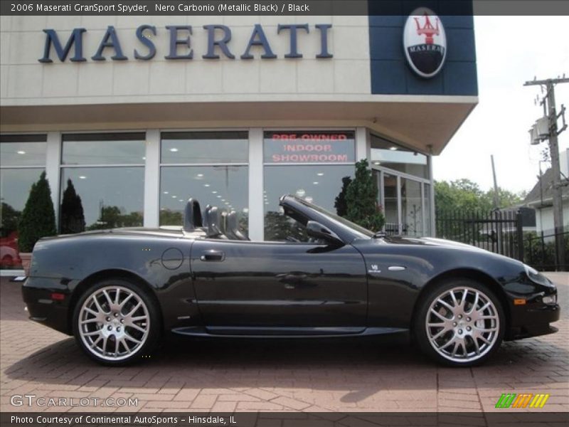 Nero Carbonio (Metallic Black) / Black 2006 Maserati GranSport Spyder