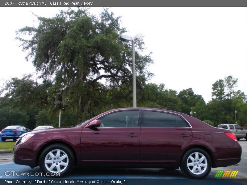 Cassis Red Pearl / Ivory 2007 Toyota Avalon XL