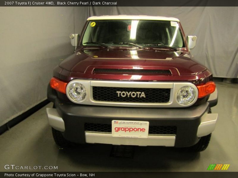 Black Cherry Pearl / Dark Charcoal 2007 Toyota FJ Cruiser 4WD