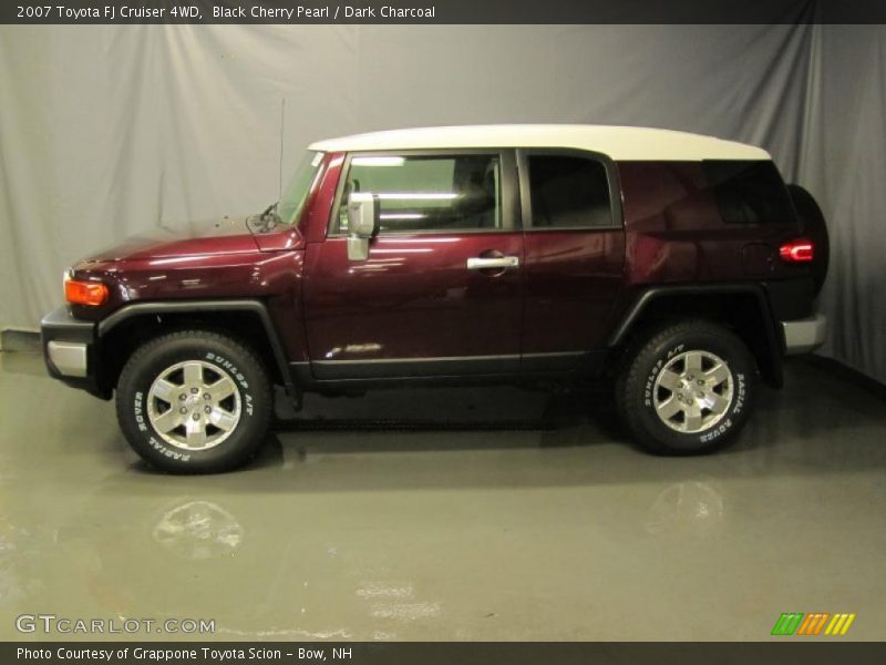 Black Cherry Pearl / Dark Charcoal 2007 Toyota FJ Cruiser 4WD