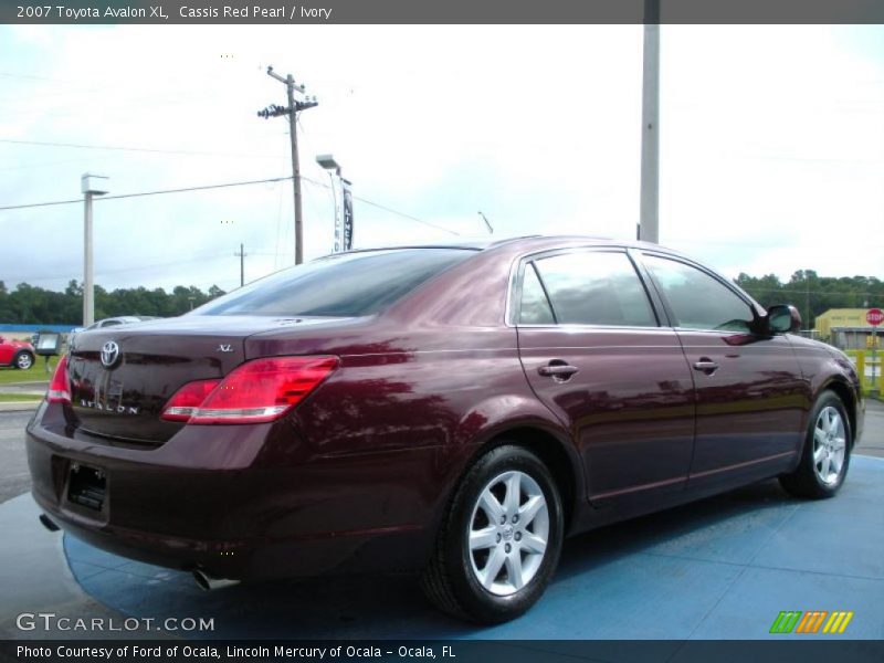 Cassis Red Pearl / Ivory 2007 Toyota Avalon XL