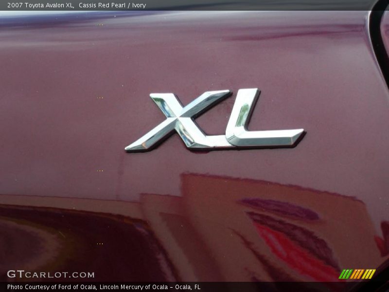 Cassis Red Pearl / Ivory 2007 Toyota Avalon XL