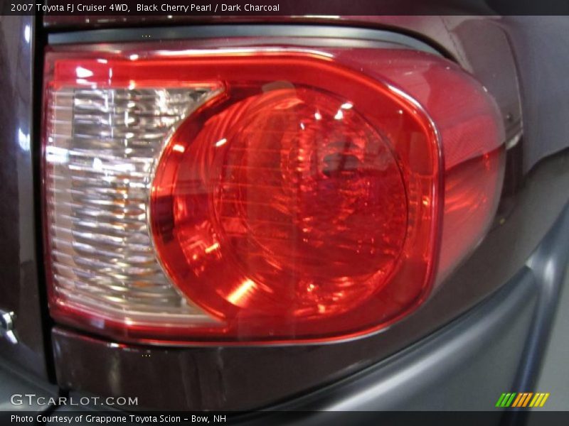 Black Cherry Pearl / Dark Charcoal 2007 Toyota FJ Cruiser 4WD