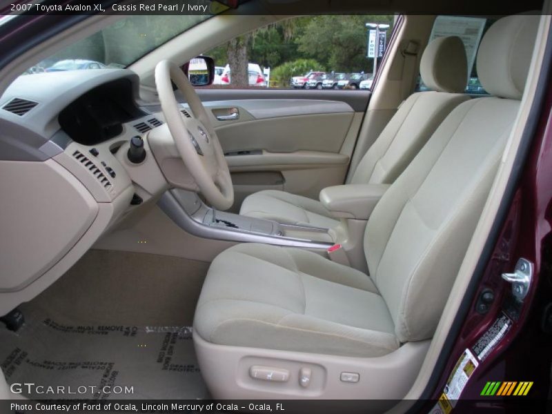 Cassis Red Pearl / Ivory 2007 Toyota Avalon XL