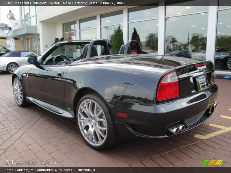 Nero Carbonio (Metallic Black) / Black 2006 Maserati GranSport Spyder