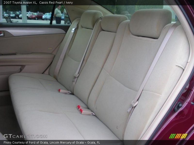 Cassis Red Pearl / Ivory 2007 Toyota Avalon XL