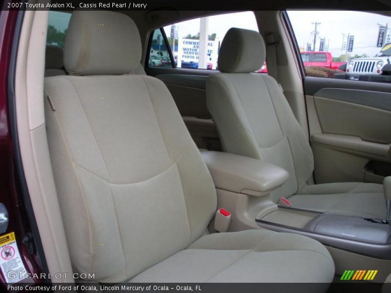 Cassis Red Pearl / Ivory 2007 Toyota Avalon XL