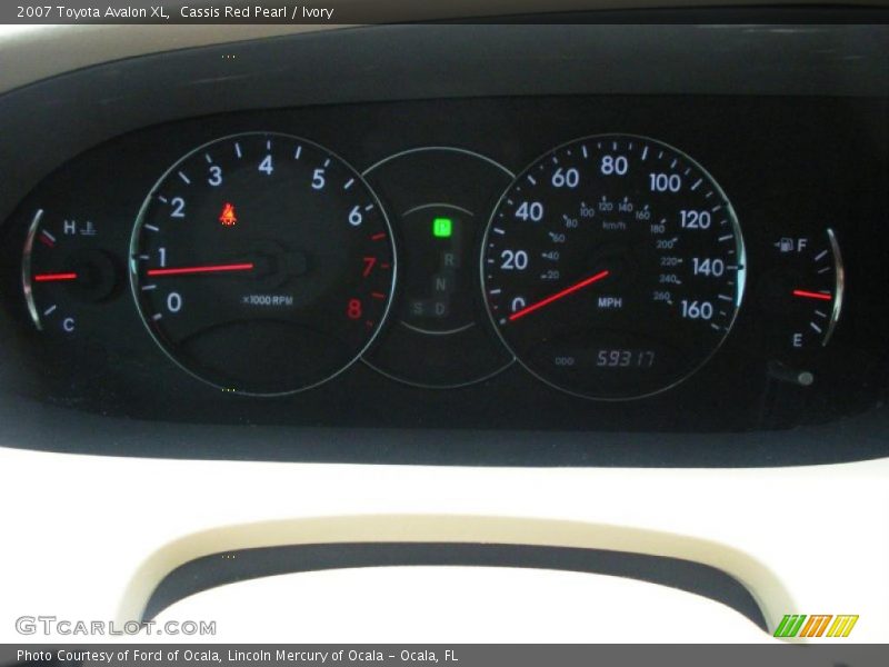 Cassis Red Pearl / Ivory 2007 Toyota Avalon XL