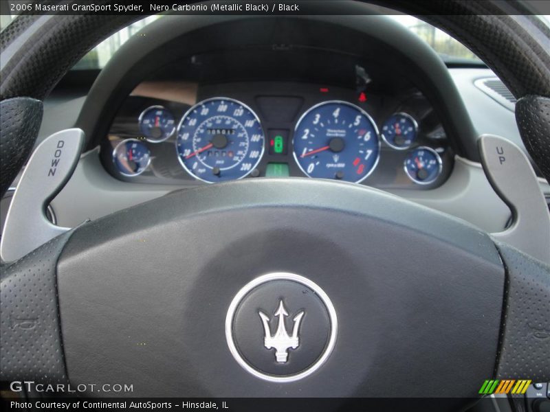 Nero Carbonio (Metallic Black) / Black 2006 Maserati GranSport Spyder