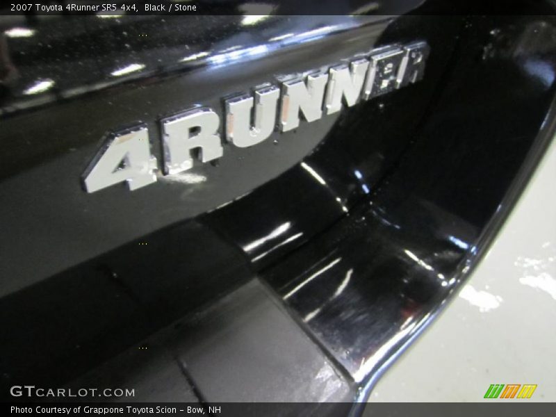 Black / Stone 2007 Toyota 4Runner SR5 4x4