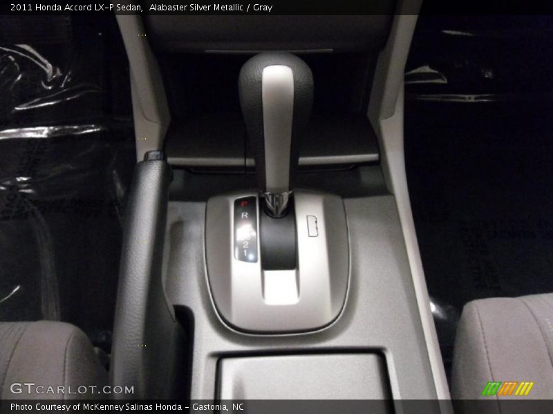 Alabaster Silver Metallic / Gray 2011 Honda Accord LX-P Sedan