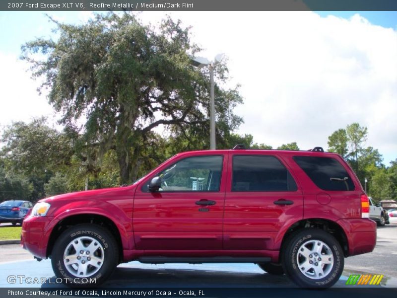 Redfire Metallic / Medium/Dark Flint 2007 Ford Escape XLT V6