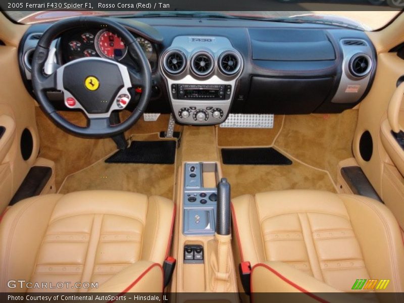  2005 F430 Spider F1 Tan Interior