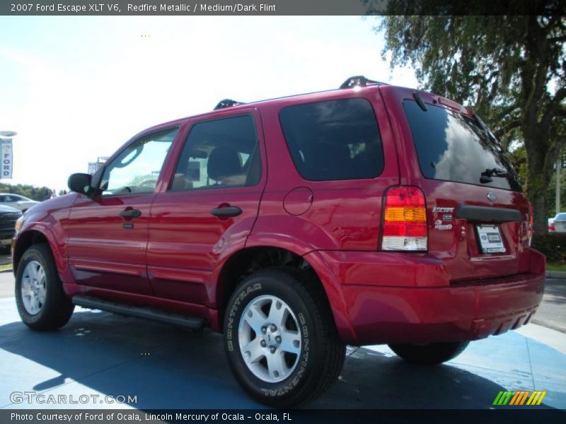 Redfire Metallic / Medium/Dark Flint 2007 Ford Escape XLT V6