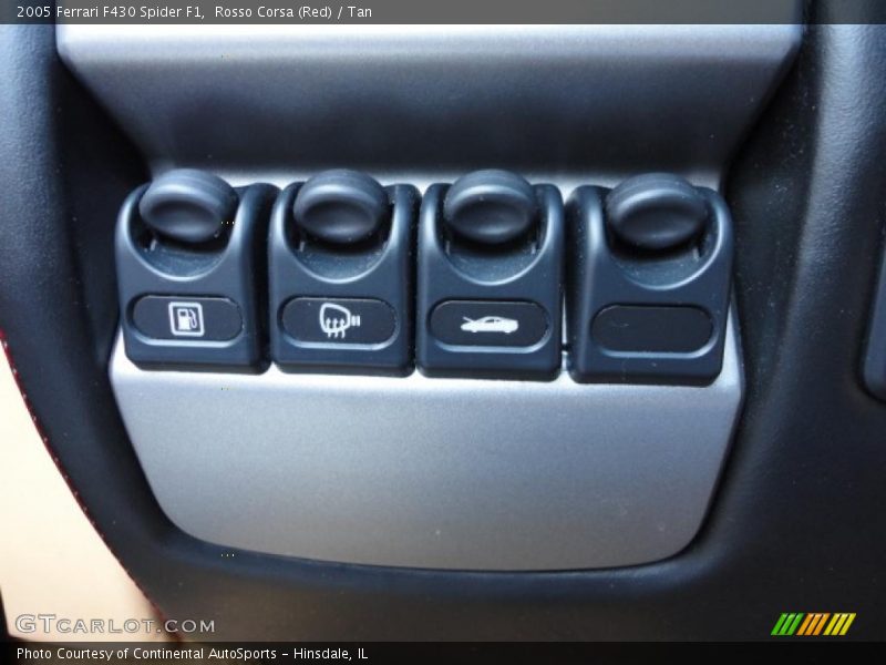 Rosso Corsa (Red) / Tan 2005 Ferrari F430 Spider F1