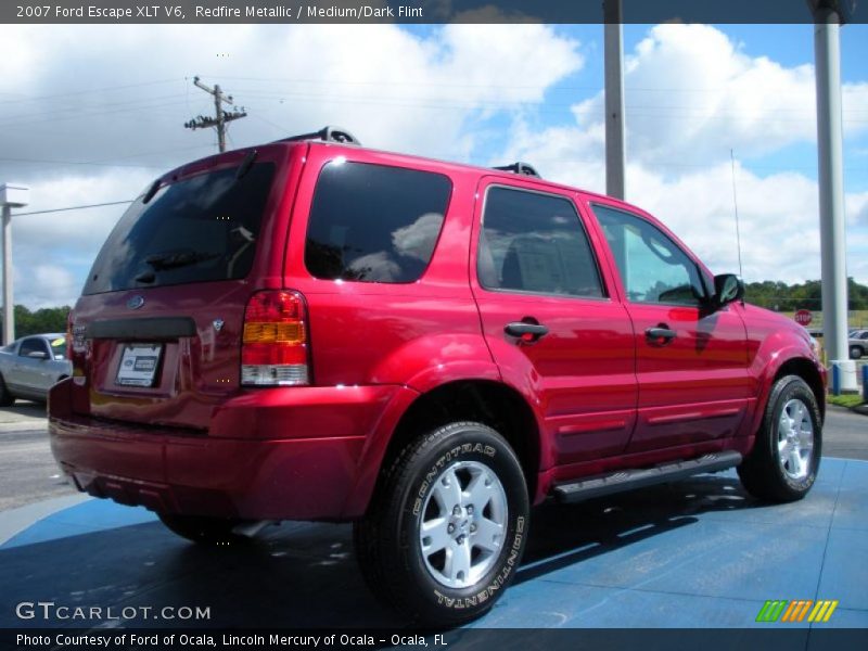 Redfire Metallic / Medium/Dark Flint 2007 Ford Escape XLT V6
