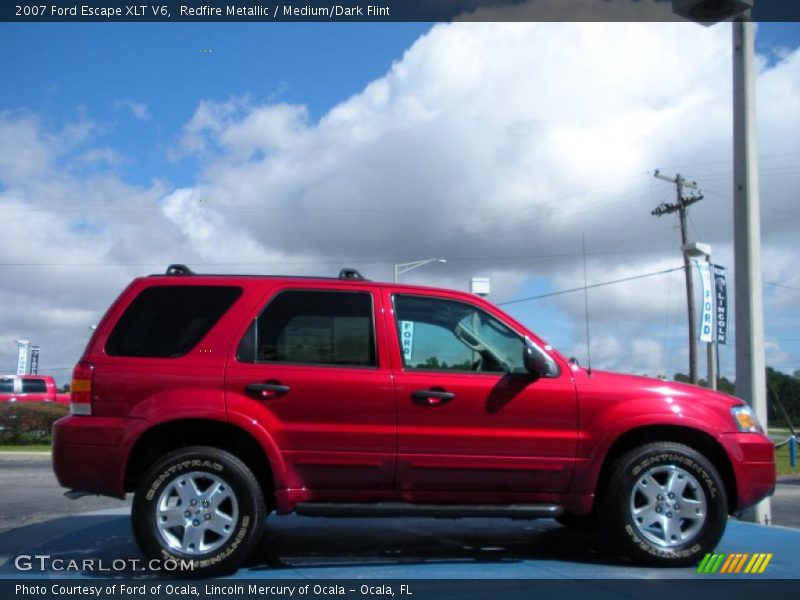 Redfire Metallic / Medium/Dark Flint 2007 Ford Escape XLT V6