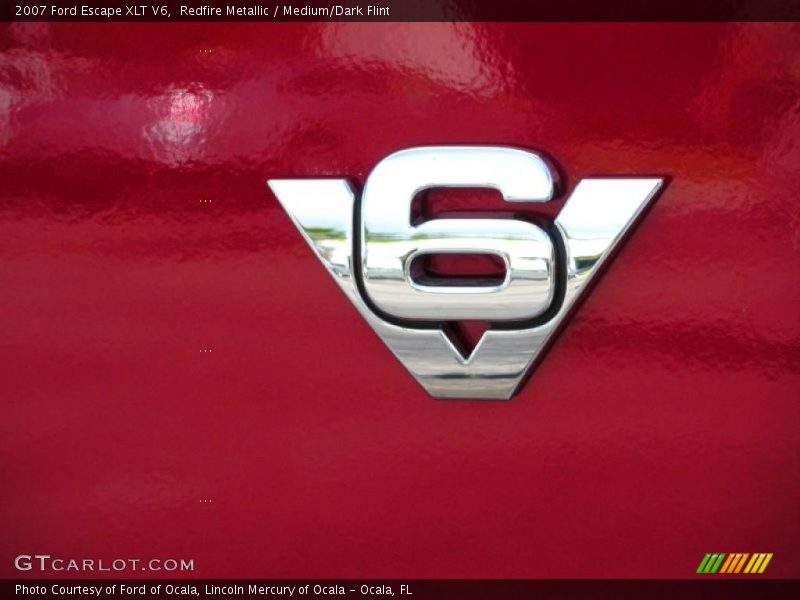 Redfire Metallic / Medium/Dark Flint 2007 Ford Escape XLT V6