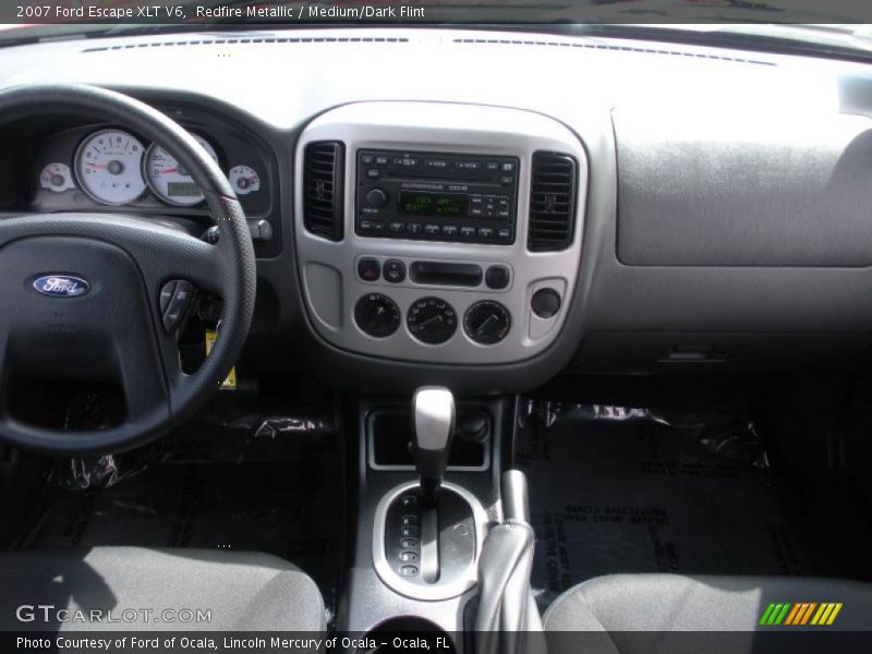Redfire Metallic / Medium/Dark Flint 2007 Ford Escape XLT V6