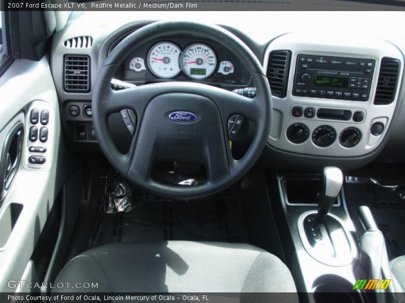 Redfire Metallic / Medium/Dark Flint 2007 Ford Escape XLT V6