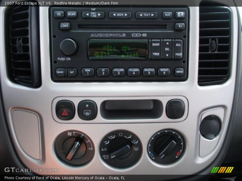 Redfire Metallic / Medium/Dark Flint 2007 Ford Escape XLT V6