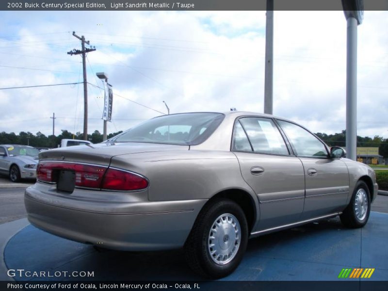 Light Sandrift Metallic / Taupe 2002 Buick Century Special Edition