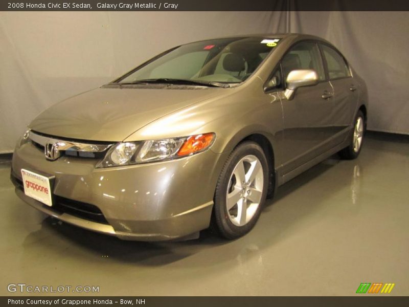 Galaxy Gray Metallic / Gray 2008 Honda Civic EX Sedan