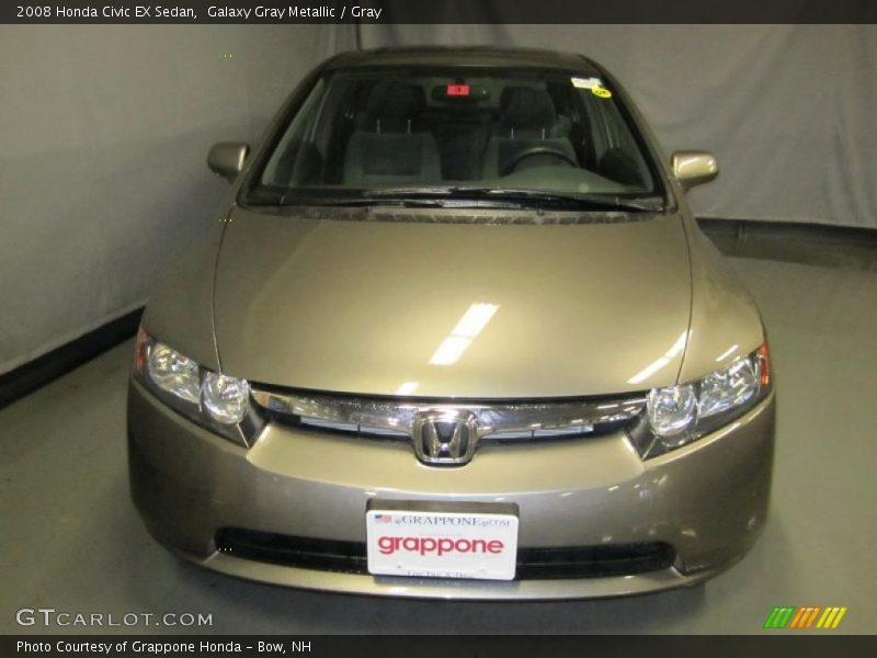 Galaxy Gray Metallic / Gray 2008 Honda Civic EX Sedan
