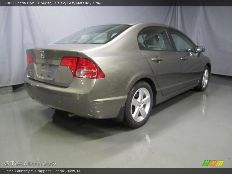 Galaxy Gray Metallic / Gray 2008 Honda Civic EX Sedan