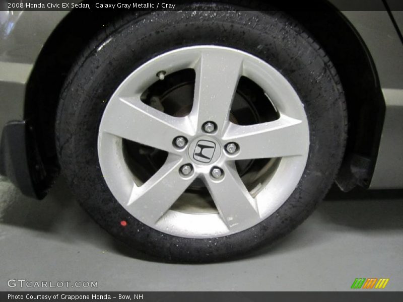 Galaxy Gray Metallic / Gray 2008 Honda Civic EX Sedan