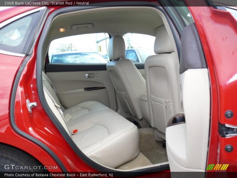 Scarlett Red / Neutral 2008 Buick LaCrosse CXL