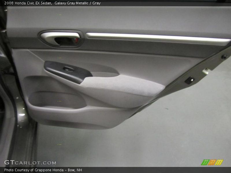 Galaxy Gray Metallic / Gray 2008 Honda Civic EX Sedan