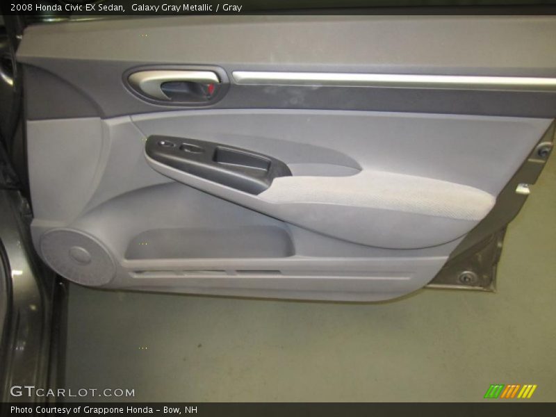 Galaxy Gray Metallic / Gray 2008 Honda Civic EX Sedan