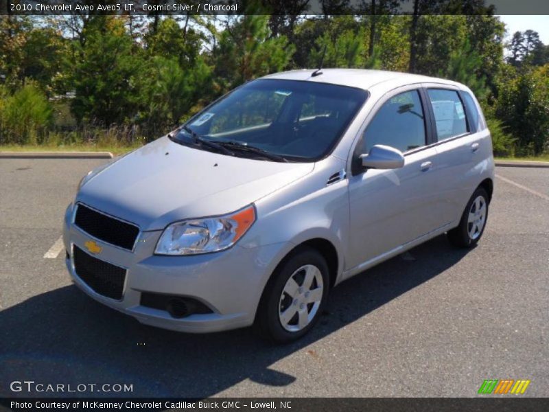 Cosmic Silver / Charcoal 2010 Chevrolet Aveo Aveo5 LT