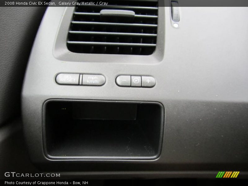 Galaxy Gray Metallic / Gray 2008 Honda Civic EX Sedan