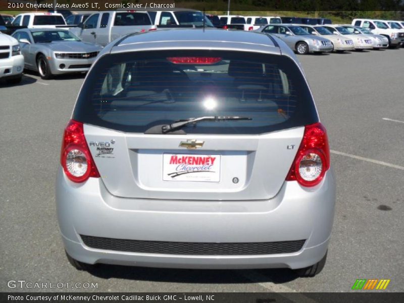 Cosmic Silver / Charcoal 2010 Chevrolet Aveo Aveo5 LT