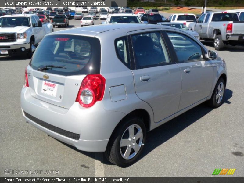 Cosmic Silver / Charcoal 2010 Chevrolet Aveo Aveo5 LT